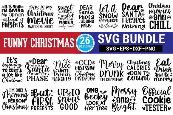 Download Funny Christmas SVG Bundle - Funny christmas svg bundle Collection